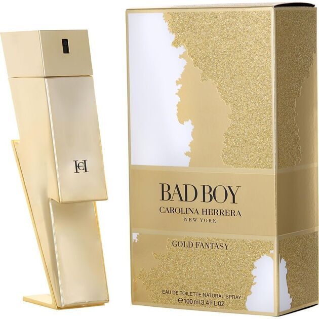 Carolina herrera bad boy gold fantasy 100ml