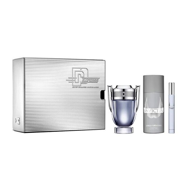 Paco rabanne invictus set 100ml + 10ml + all over 100ml