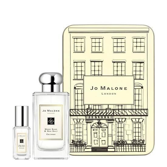 Jo malone fresh & vibrant blackberry & bay 100ml + wood sage & sea salt 9ml duo